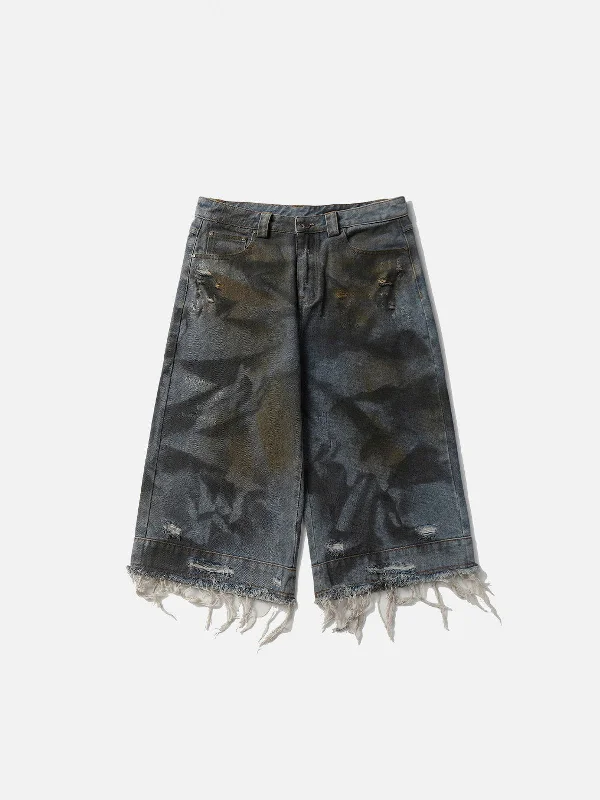 Aelfric Eden Graffiti Fringe Jorts