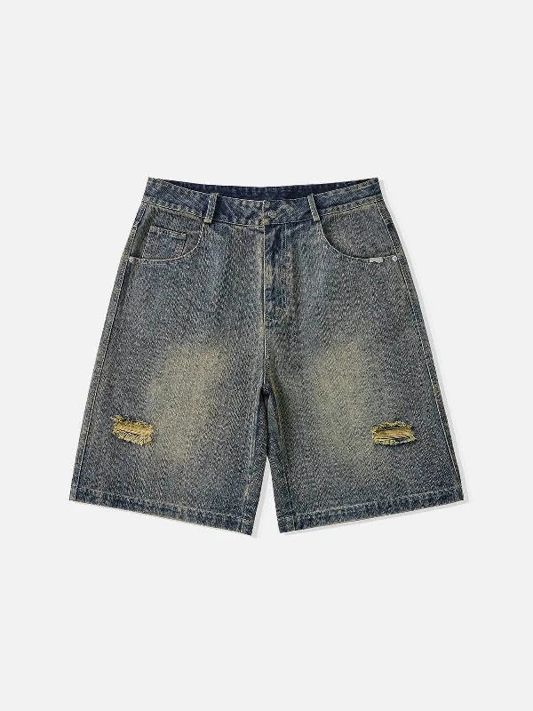 Aelfric Eden Washed Distressed Jorts