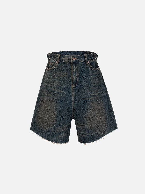 Aelfric Eden Washed Fringe Jorts