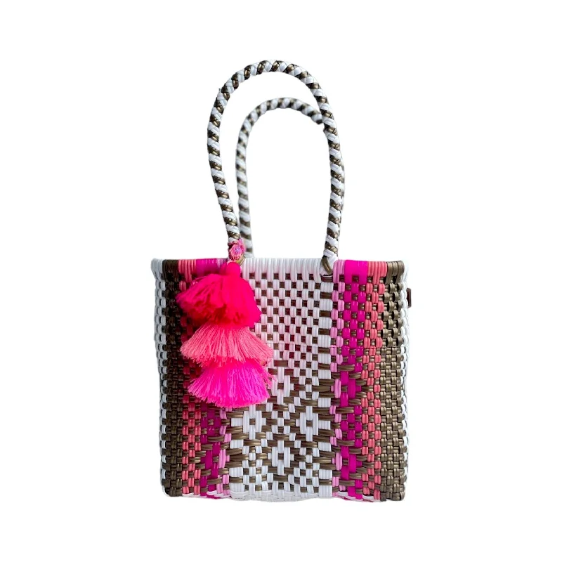 Mini - Pink Sunset Citron Tote