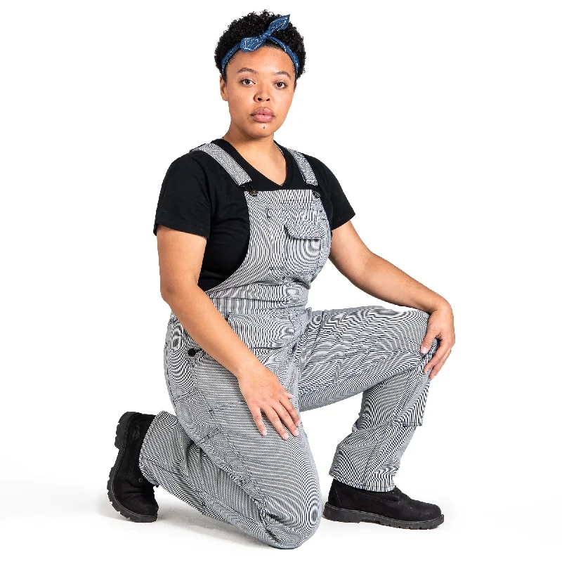 Dovetail Workwear Women's Freshly Overall_Indigo Stripe