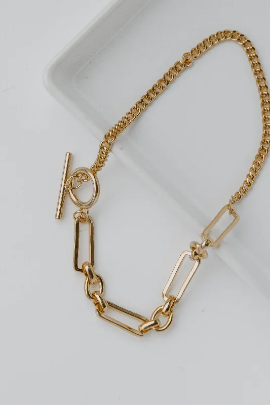 Rowan Gold Chain Necklace