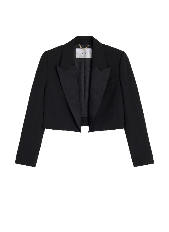 Anderson Cropped Tuxedo Jacket