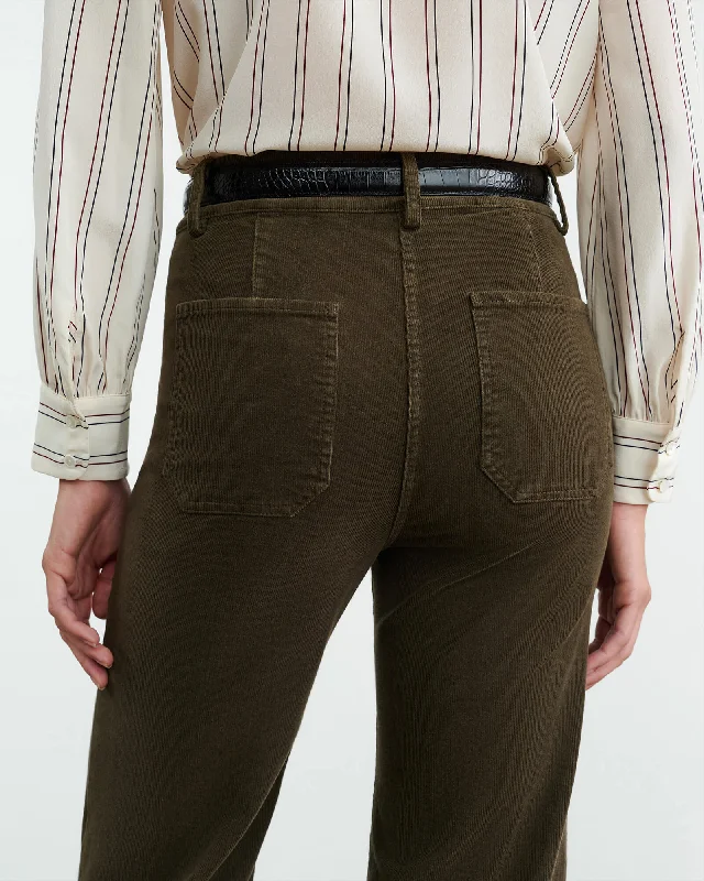 Florence Corduroy Pants - Stone