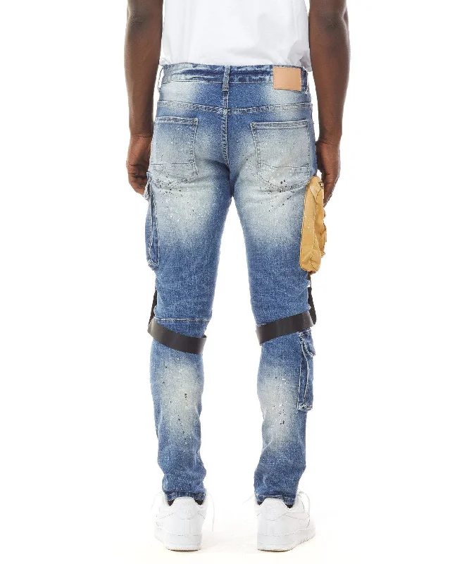 Utility Fashion Jeans - Bristol Blue