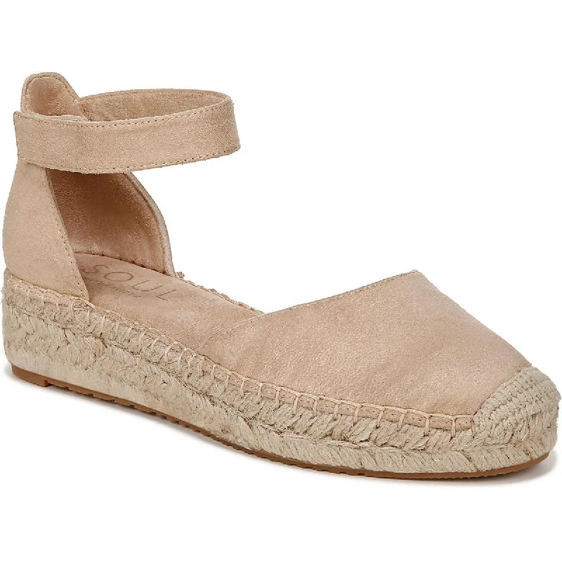 Wren Womens Closed Toe Ankle Strap Espadrilles