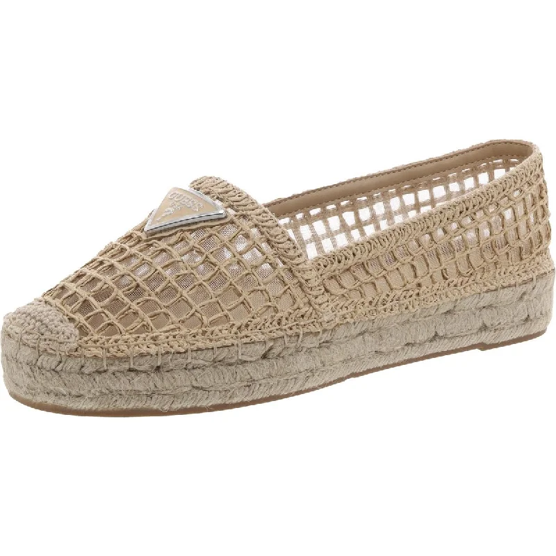 MONES2 Womens Woven Slip on Espadrilles