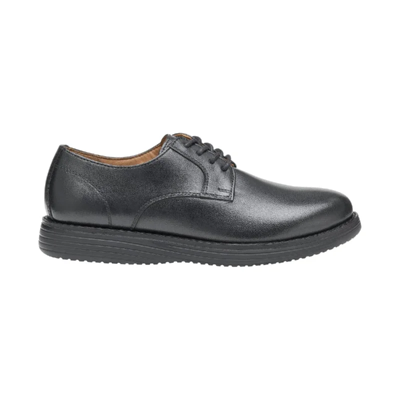 Johnston & Murphy Boy's Upton Plain Toe Black